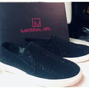 Fashion Sneakers Beaded Slip Ons